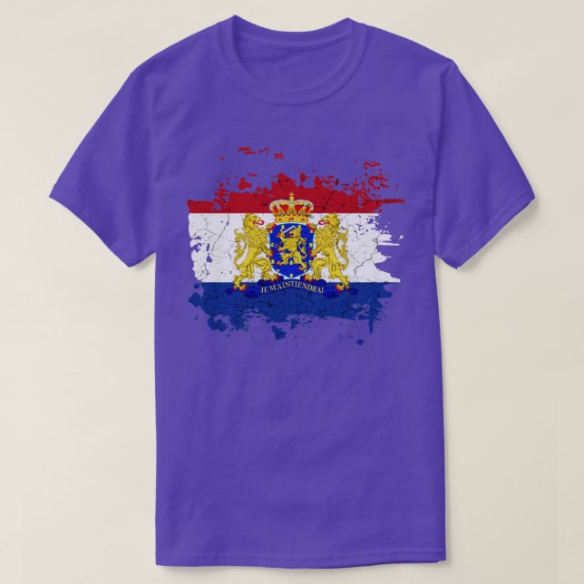 Camiseta Bandeira Holandesa1 (Frente do Design)