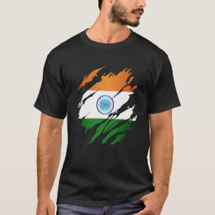 Camiseta Bandeira indiana Índia