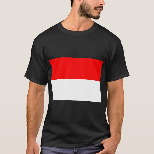 Camiseta Bandeira indonésia (Indonésia) (Frente)