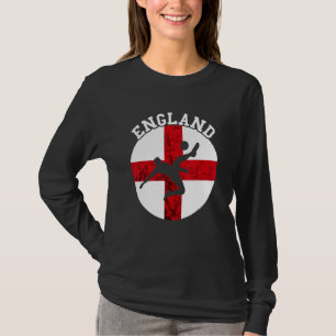 Camiseta Bandeira inglesa da equipe de futebol inglesa da C