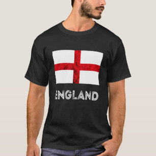 Camiseta Bandeira inglesa da Inglaterra Cruz de São Jorge R