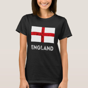 Camiseta Bandeira inglesa da Inglaterra Cruz de São Jorge R