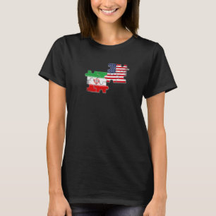 Camiseta Bandeira Iraniana dos EUA