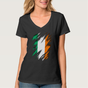Camiseta Bandeira Irlandesa Da Irlanda