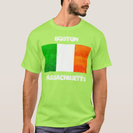 Camiseta Bandeira Irlandesa de Boston Massachusetts – Orgul