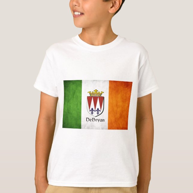 Camiseta Bandeira irlandesa DeBryan (Frente)