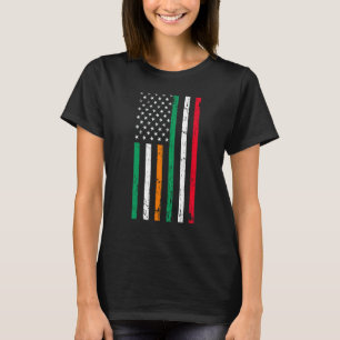 Camiseta Bandeira Irlandesa Italiana Americana Irlanda Itál