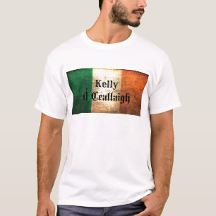 Camiseta Bandeira irlandesa Kelly