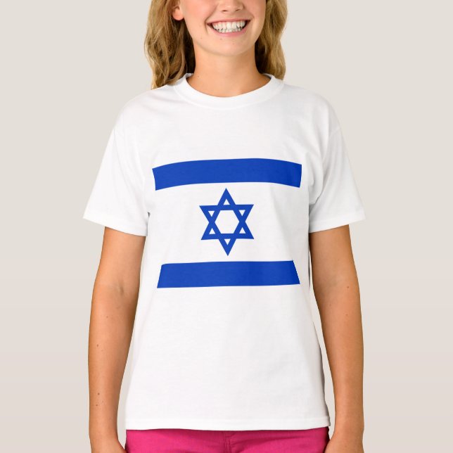 Camiseta Bandeira israelita (Israel) (Frente)