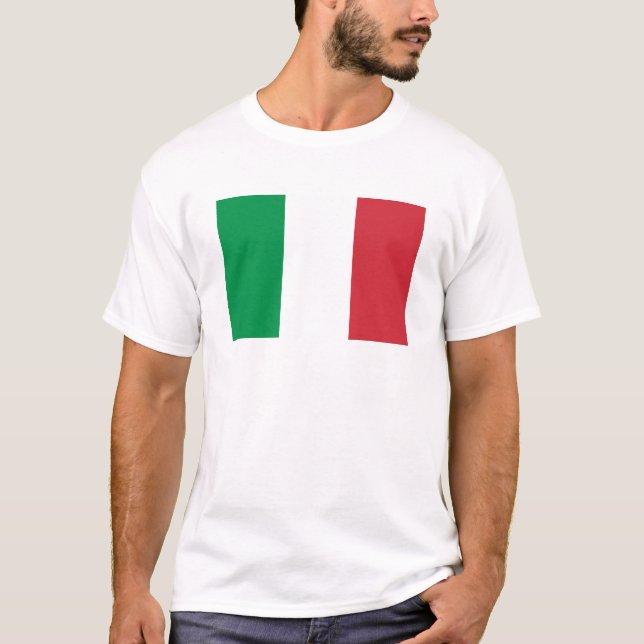 Camiseta Bandeira Itália (Frente)