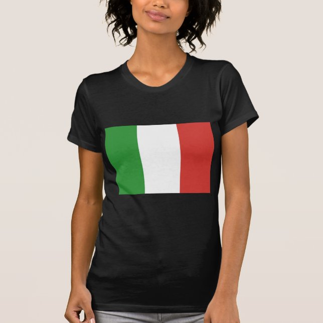 Camiseta Bandeira italiana (Frente)