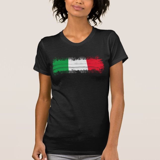 Camiseta Bandeira italiana (Frente)