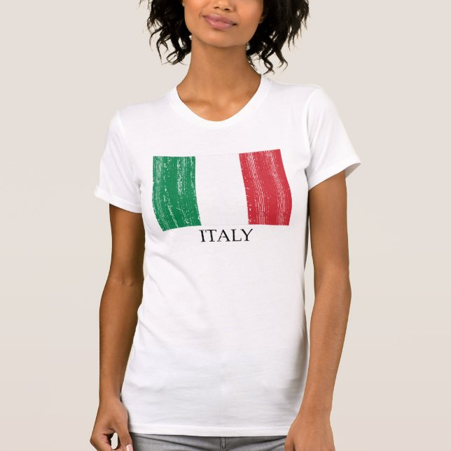 Camiseta Bandeira italiana (Frente)