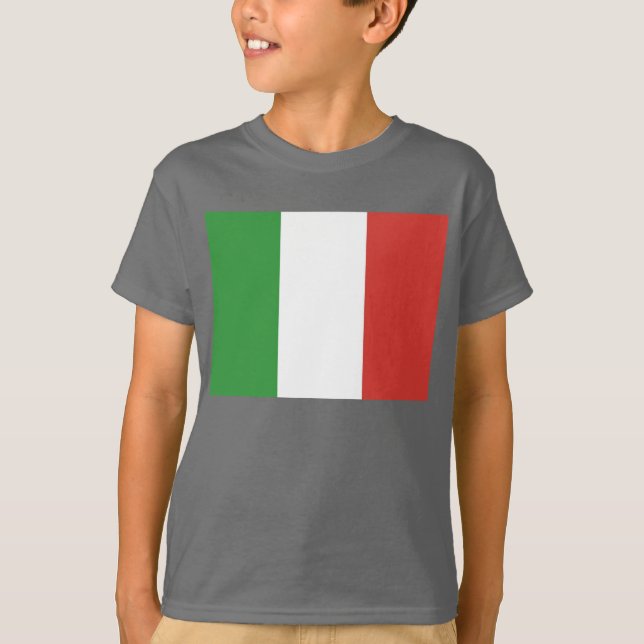 Camiseta Bandeira italiana (Frente)