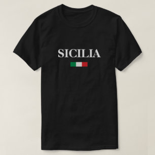 Camiseta Bandeira Italiana da Sicília