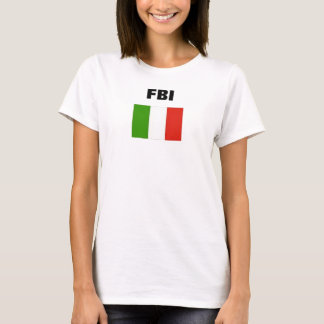 CAMISETA BANDEIRA ITALIANA, FBI
