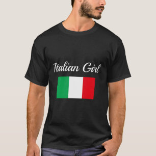 Camiseta Bandeira italiana Orgulho italiano-americano
