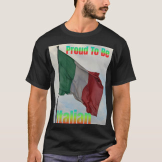 Camiseta Bandeira Italiana Ortoada