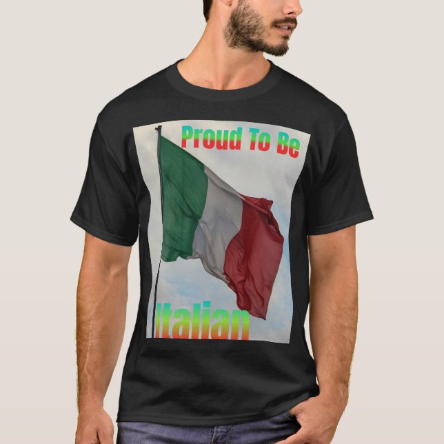 Camiseta Bandeira Italiana Ortoada (Frente)