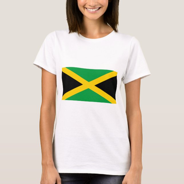 Camiseta Bandeira jamaicana (Frente)