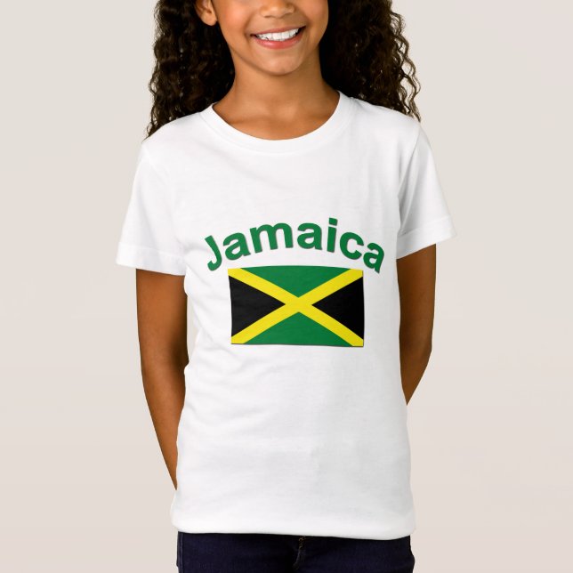 Camiseta Bandeira jamaicana (Frente)