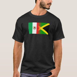 Camiseta Bandeira jamaicana mexicana Jamaica