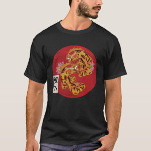 Camiseta Bandeira japonesa Koi Fish Koi Carp Aquarium Koi K