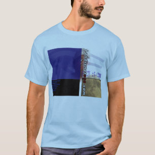 Camiseta Bandeira Landisnetusa-Prolongada da rede