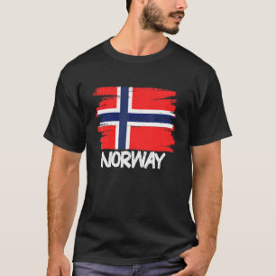 Camiseta Bandeira legal da Noruega