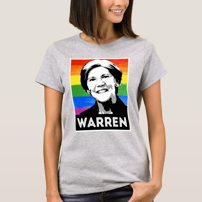 Camiseta Bandeira LGBT Warren (Frente)
