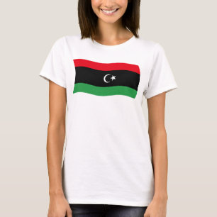 Camiseta Bandeira Líbia