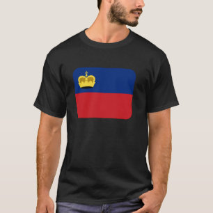 Camiseta Bandeira Liechtenstein