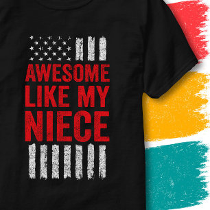 Camiseta Bandeira Listras Estrelas Citação Incrível Como Mi