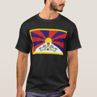 Bandeira livre de Tibet do tibetano - ་ do བཙན do