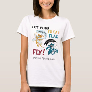 Camiseta Bandeira lunática do anormal do prejuízo