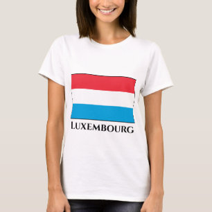 Camiseta Bandeira Luxemburgo