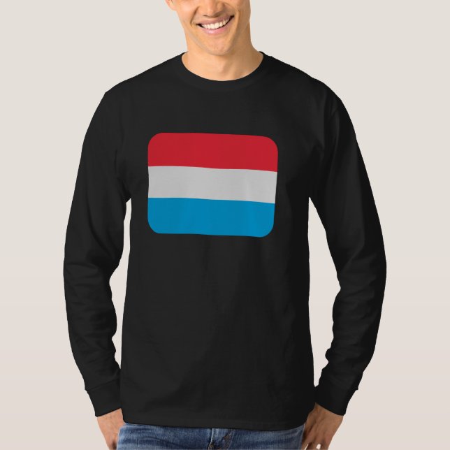 Camiseta Bandeira Luxemburgo (Frente)