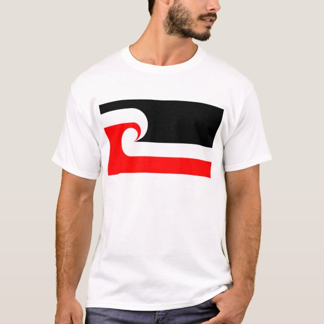Camiseta Bandeira maori (Frente)
