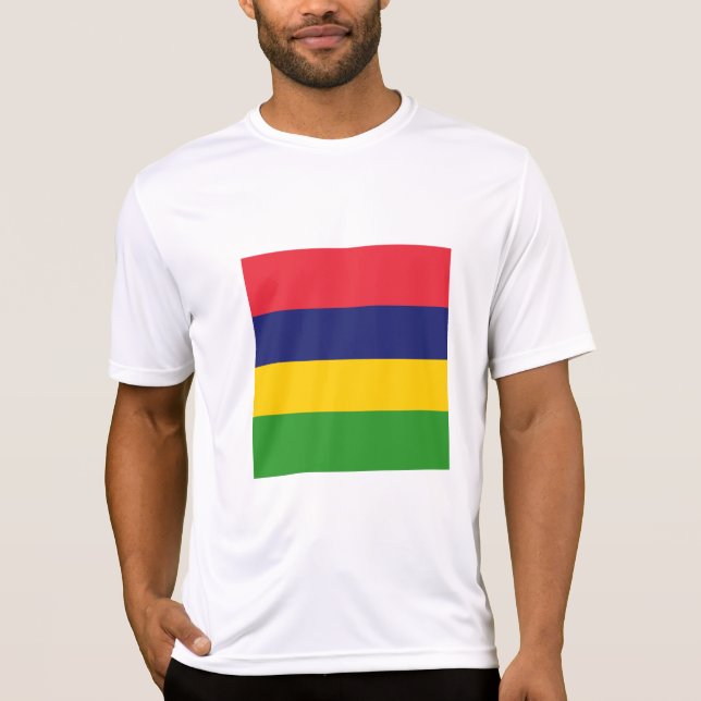 Camiseta Bandeira Maurícia (Frente)