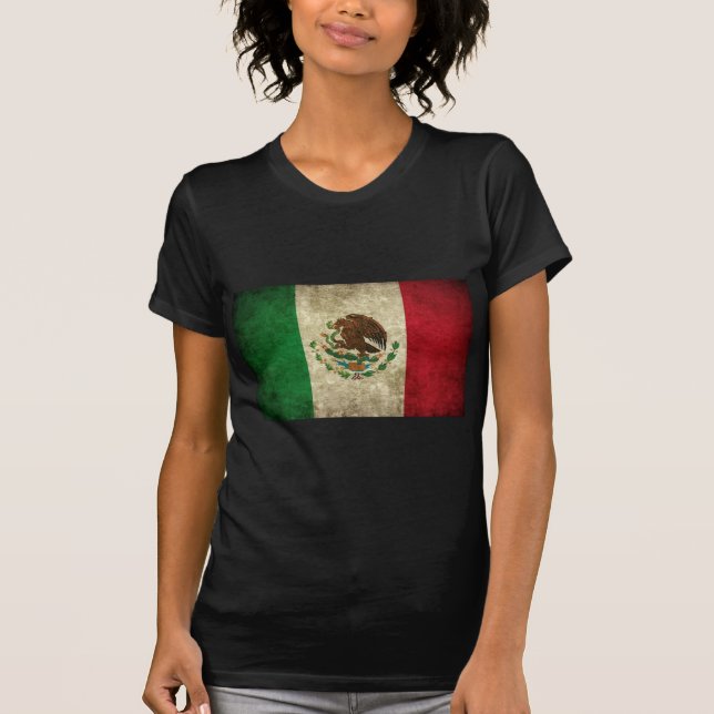 Camiseta bandeira mexicana (Frente)