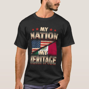 Camiseta Bandeira Mexicana América do México Presente Ameri