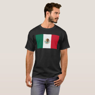 Camiseta Bandeira Mexicana - Bandeira do México