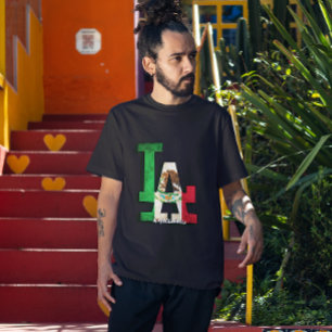 Camiseta Bandeira Mexicana de Los Angeles