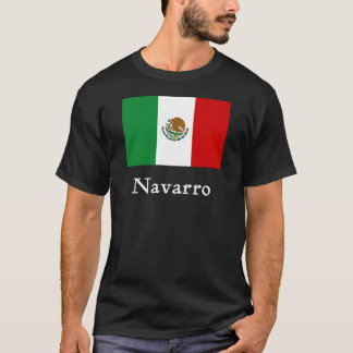 Camiseta Bandeira mexicana de Navarro