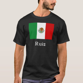 Camiseta Bandeira mexicana de Ruiz