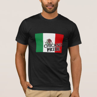 Camiseta Bandeira mexicana do orgulho do Chicano