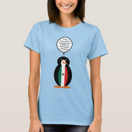 Camiseta Bandeira Mexicana Sra. Pinguim Feminino