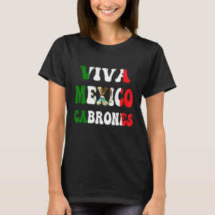 Camiseta Bandeira Mexicana Viva Dia da Independência do Org
