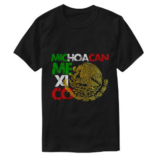 Camiseta Bandeira Michoacán México