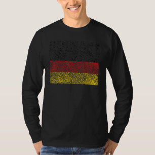 Camiseta Bandeira Nacional da Alemanha souvenir para homens